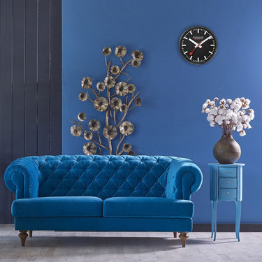 Mondaine - Wall Clock 25cm A990.CLOCK.64SBB - H&H Jewellery Pty Ltd