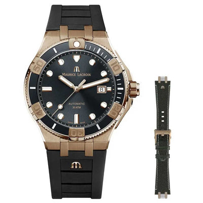 Maurice Lacroix - AIKON Venturer Bronze Case Watch 43mm AI6058-BRZ0B-330-2 - H&H Jewellery Pty Ltd