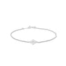 9K White Gold 0.15ct Diamond Bracelet - B-4116-015-W - H&H Jewellery Pty Ltd