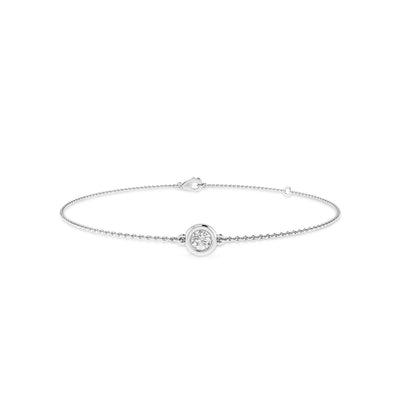 9K White Gold 0.15ct Diamond Bracelet | Gold and Diamond Bracelet Melbourne | Gold and Diamond Bracelet Australia | H&H Jewellery