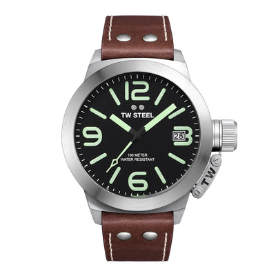 TW Steel - Canteen Style Leather Watch CS21 - H&H Jewellery Pty Ltd