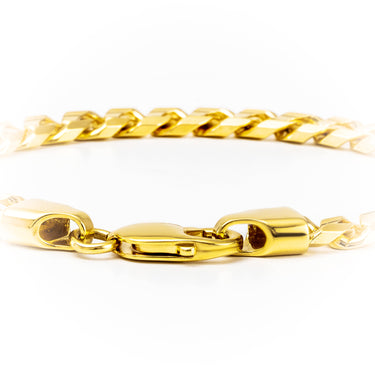 9K Yellow Gold Handmade Cuban link Curb Bracelet 32.70Grams | Cuban Link Gold Bracelet Melbourne | Cuban Link Gold Bracelet Australia | H&H Jewellery