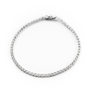18K White Gold Tdw. 1.07ct Diamond Tennis Bracelet  | Gold and Diamond Tennis Bracelet Melbourne | Gold and Diamond Tennis Bracelet Australia | H&H Jewellery