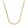 9K Yellow Gold Italian Made Flat Franco Chain 55cm - 20707781 - H&H Jewellery Pty Ltd