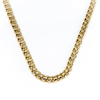9K Yellow Gold Australian Made Necklace 43cm - 20704537 - H&H Jewellery Pty Ltd