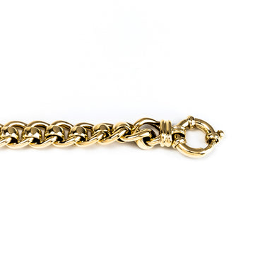 9K Yellow Gold Australian Made Necklace 43cm - 20704537 - H&H Jewellery Pty Ltd