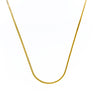 9K Yellow Gold Italian Made Flat Franco Chain 55cm - 20707774 - H&H Jewellery Pty Ltd