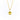 18K Yellow Gold Lemon Quartz and Diamond Pendant with Chain - 20690540 - H&H Jewellery Pty Ltd