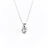 14K White Gold 0.33ct Diamond Pendant with Chain - 20704131 - H&H Jewellery Pty Ltd
