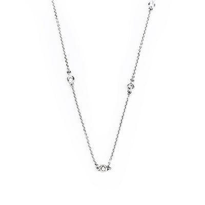 18K White Gold Tdw. 0.52ct Diamond Necklace - 20693688 - H&H Jewellery Pty Ltd