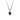 18K White Gold 0.70ct Sapphire and Diamond Necklace - 20694258 - H&H Jewellery Pty Ltd