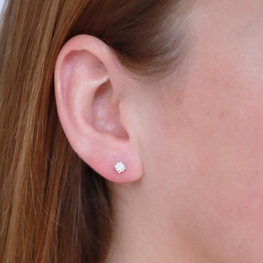 9K White Gold Tdw. 0.50ct Diamond Stud Earrings - 20717384 - H&H Jewellery Pty Ltd