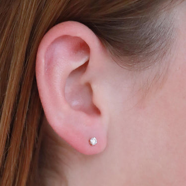 9K Yellow Gold 0.30ct Diamond Stud Earrings - 20695569 - H&H Jewellery Pty Ltd