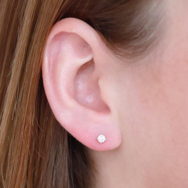 9K White Gold Tdw. 0.30ct Diamond Stud Earrings - 20716998 - H&H Jewellery Pty Ltd