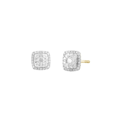 9K Yellow Gold Tdw. 0.33ct Diamond Stud Earrings - 20695552 - H&H Jewellery Pty Ltd