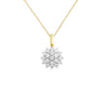 9K Yellow Gold Tdw. 0.10ct Diamond Pendant - 20711078 - H&H Jewellery Pty Ltd