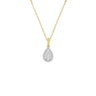 9K Yellow Gold Tdw. 0.25ct Diamond Pendant - 20717131 - H&H Jewellery Pty Ltd