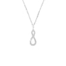 9K White Gold With Diamond Pendant | White Gold Jewellery Melbourne | White Gold Jewellery Australia | H&H Jewellery