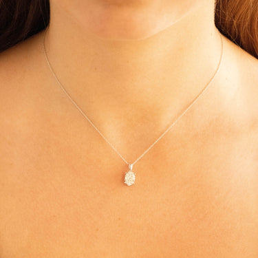 9K White Gold Tdw. 0.50ct Diamond Pendant - 20707897 - H&H Jewellery Pty Ltd