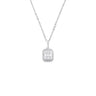 9K White Gold Tdw. 0.15ct Diamond Pendant - 20695989 - H&H Jewellery Pty Ltd