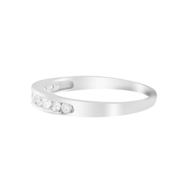 9K White Gold Tdw. 0.20ct Diamond Ring - 20713751 - H&H Jewellery Pty Ltd