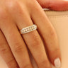 9K Yellow Gold Tdw. 0.20ct Diamond Layer Heart Ring - 20713782 - H&H Jewellery Pty Ltd