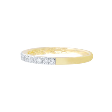 9K Yellow Gold Tdw. 0.25ct Diamond Ring - 20713799 - H&H Jewellery Pty Ltd