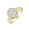 9K Yellow Gold Tdw. 0.20ct Diamond Band Ring - 20695460 - H&H Jewellery Pty Ltd
