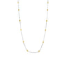 18K White and Yellow Gold Diamond Tdw 0.45ct Solid Chain - 20719586 - H&H Jewellery Pty Ltd