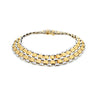 9K Two-Tone Gold Bracelet | Gold Bracelet Melbourne | Gold Bracelet Australia | H&H Jewellery