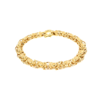 9K Yellow Gold Fancy Bracelet  | Gold Bracelet Melbourne | Gold Bracelet Australia | H&H Jewellery