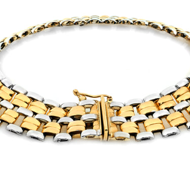 9K Two-Tone Gold Bracelet | Gold Bracelet Melbourne | Gold Bracelet Australia | H&H Jewellery