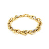 18K Two-Tone Gold Bracelet t | Gold Bracelet Melbourne | Gold Bracelet Australia | H&H Jewellery