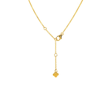 18K Yellow Gold Multicolour Stone Necklace - 20724405 - H&H Jewellery Pty Ltd
