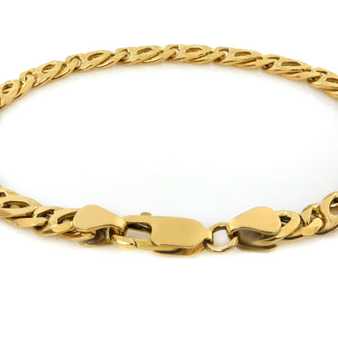9K Yellow Gold Solid Handmade Birdseye Bracelet | Gold Bracelet Melbourne | Gold Bracelet Australia | H&H Jewellery