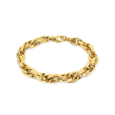 9K Yellow Gold Patterned Bracelet - 20724641 - H&H Jewellery Pty Ltd