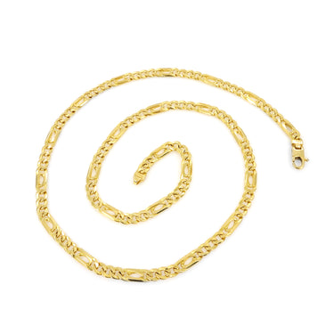 18K Yellow Gold Solid Curd Necklace 50cm - 20549725 - H&H Jewellery Pty Ltd
