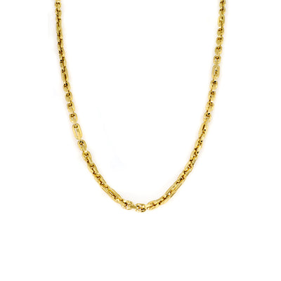 14K Yellow Gold Australian Made Necklace 55cm - 20724863 - H&H Jewellery Pty Ltd