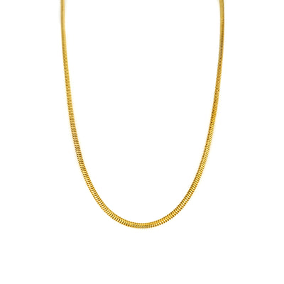 9K Yellow Gold Mouse Tail Chain 50cm - 20691967 - H&H Jewellery Pty Ltd