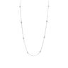 18K White Gold Tdw. 0.57ct Diamond Chain Necklace - 20730574 - H&H Jewellery Pty Ltd