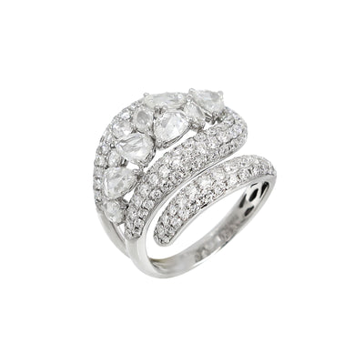 18K White Gold Tdw. 3.40ct Diamond Ring - 20734176 - H&H Jewellery Pty Ltd