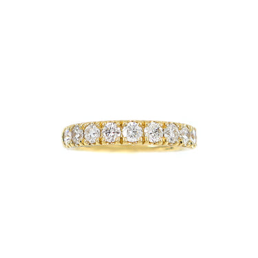 18K Yellow Gold Tdw. 0.94ct Diamond Band Ring - 20733025 - H&H Jewellery Pty Ltd