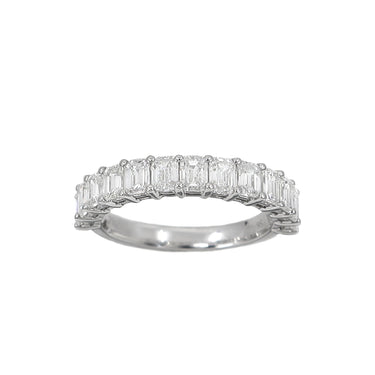 18K White Gold Tdw. 1.95ct Diamond Band Ring - 20733049 - H&H Jewellery Pty Ltd