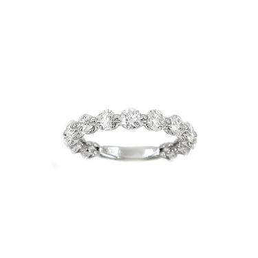 18K White Gold Tdw. 2.06ct Diamond Band Ring - 20733094 - H&H Jewellery Pty Ltd