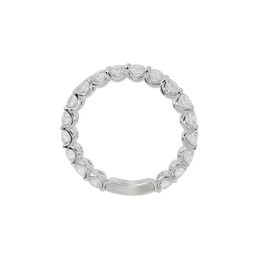 18K White Gold Tdw. 2.04ct Diamond Band Ring - 20733070 - H&H Jewellery Pty Ltd