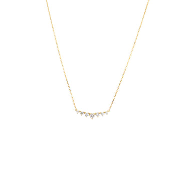 18K Yellow Gold Tdw. 0.57ct Diamond Necklace - 20733360 - H&H Jewellery Pty Ltd