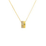 18K Yellow Gold Tdw. 0.28ct Diamond Necklace - 20733186 - H&H Jewellery Pty Ltd