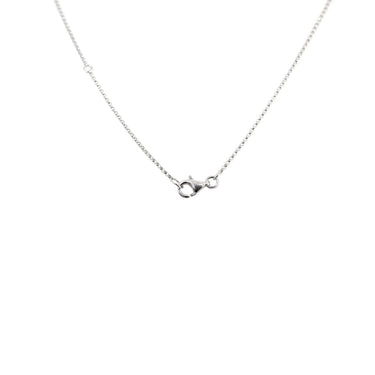 18K White Gold 0.07ct Diamond Necklace - 20733124 - H&H Jewellery Pty Ltd