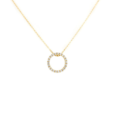 Copy of 18K Yellow Gold Tdw. 0.23ct Diamond Necklace - 20733179 - H&H Jewellery Pty Ltd