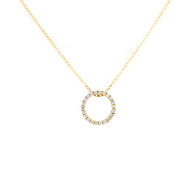 Copy of 18K Yellow Gold Tdw. 0.23ct Diamond Necklace - 20733179 - H&H Jewellery Pty Ltd